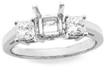 Princess Accent-Diamonds